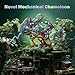 JMBricklayer Adult Building Sets Mechanical Chameleon 70124, Cool Rainforest Animals Collectible Display Model with Base, Creative Design Building Toys Gifts for Adults Men Boys Girls 14+