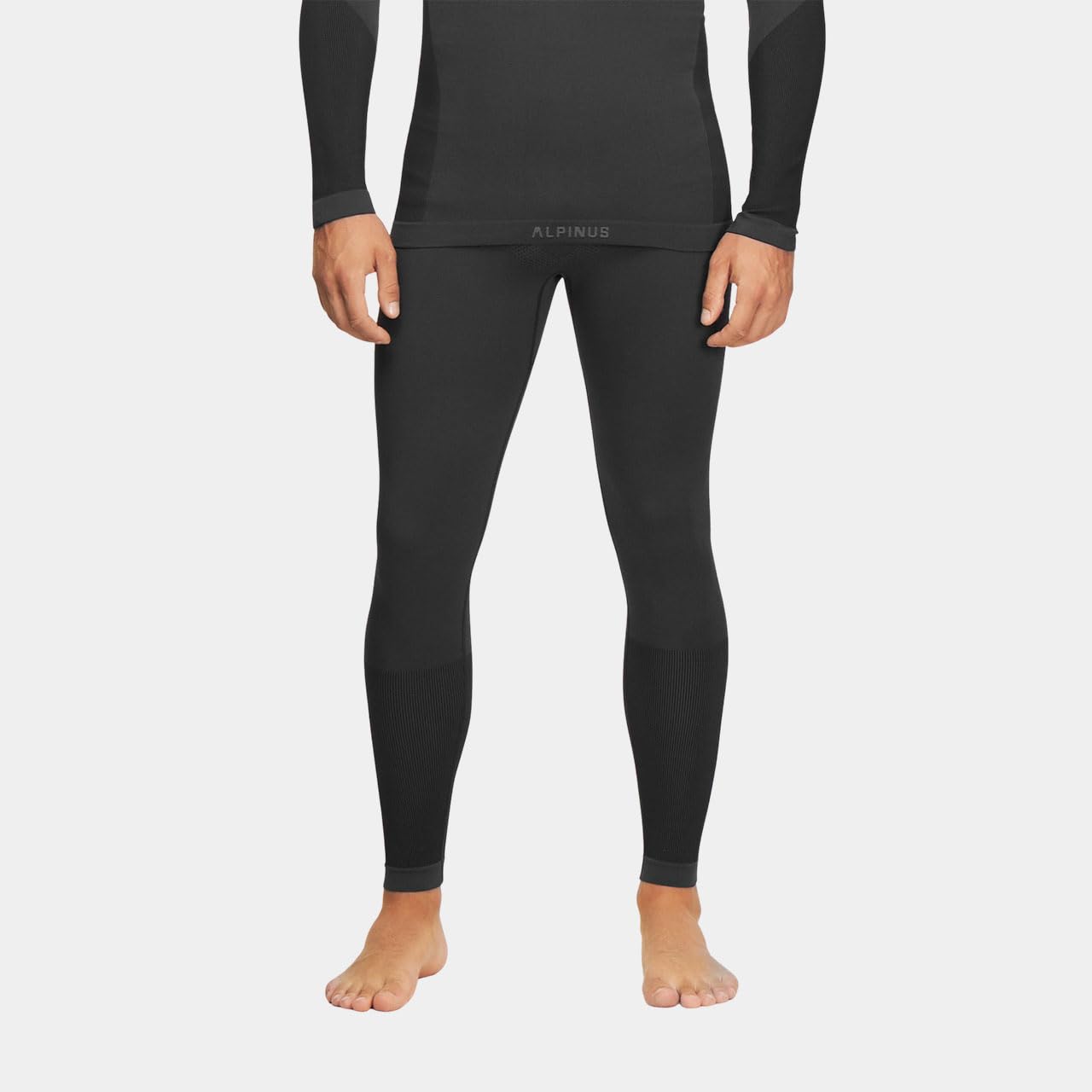Alpinus - Thermounterwäsche Herren Set Moelv, Funktionsunterwäsche Schnelltrocknend, Thermo Unterwäsche Nahtlos, Thermowäsche, Funktionswäsche, Thermal Underwear