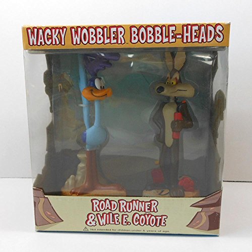 Funko Wacky Wobbler Looney Tunes Series 1 Wile E. Coyote & Road Runner Set