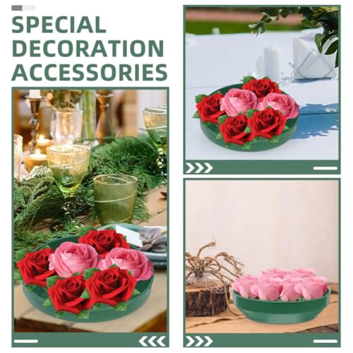 Bandeja de espuma plástica premium SEWACC para arreglos de flores de diseño elegante 7