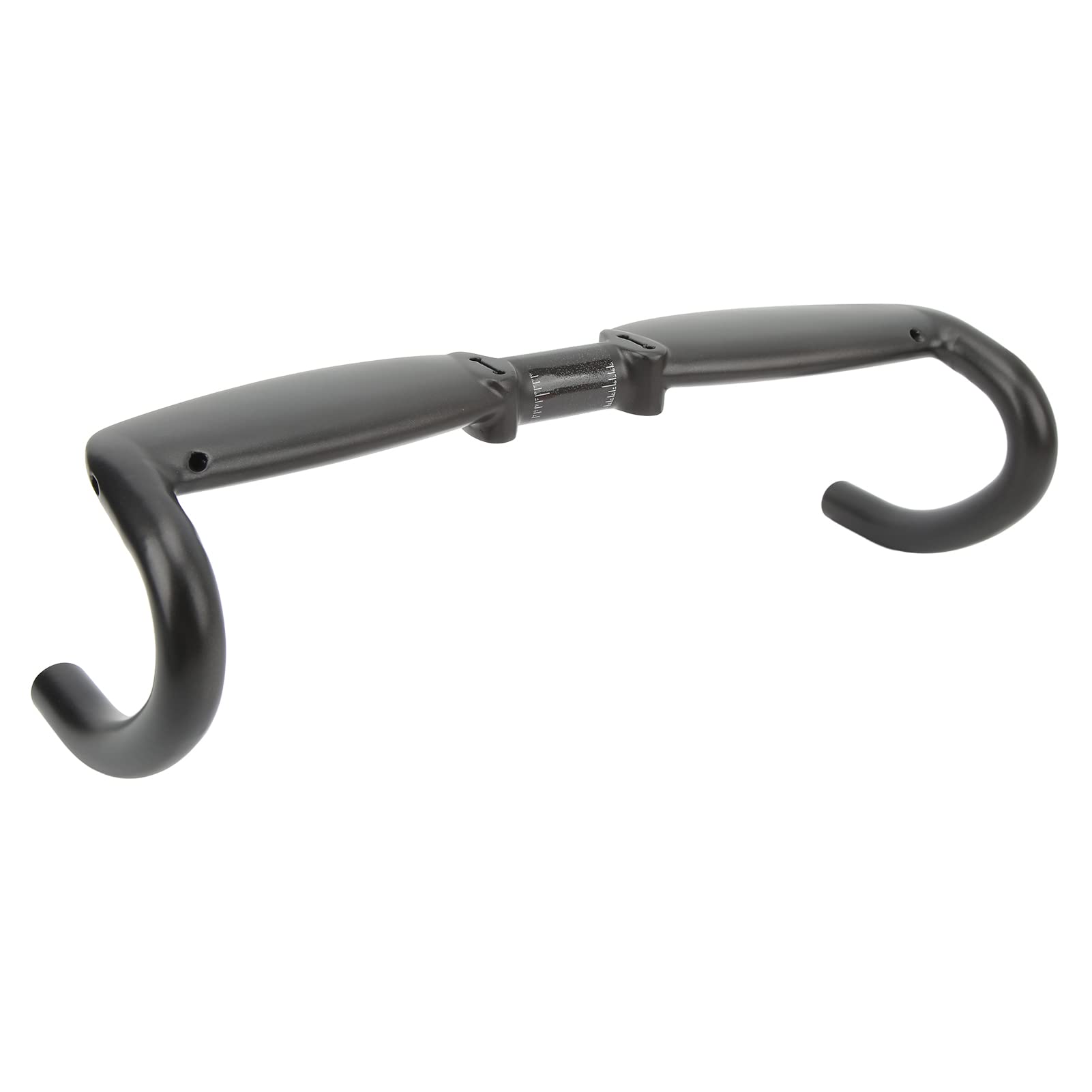 Manillar de fibra de carbono de 31,8 mm, manillar de bicicleta de carretera, fibra de carbono liviana de alta resistencia con diseño ergonómico, manillar cómodo antideslizante de