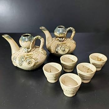 超貴重　小橋川清次作　沖縄やちむん泡盛用カラカラ 超貴重 小橋川清次作 沖縄やちむん泡盛用カラカラ - メルカリ