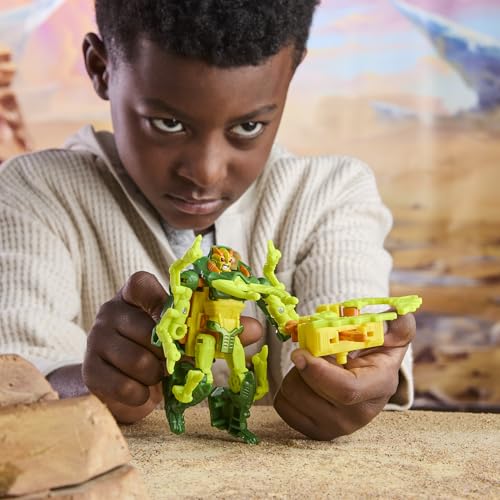 Transformers CYBERWORLD Chop Shop Armored Cyber Changers 4-Inch Action Figure, Quick Change to Insect Mode, Robot Toys for Boys and Girls 6 and Up - image 6
