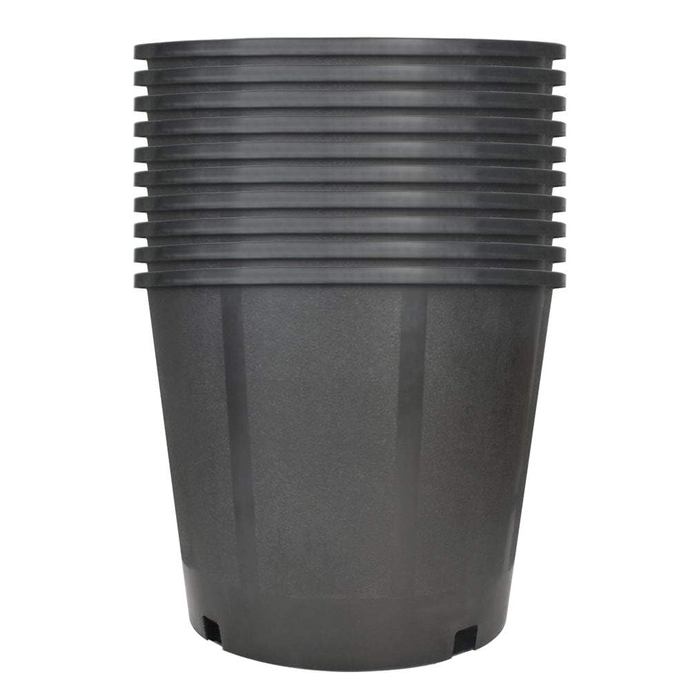 XCSHUS 3 Gallon Nursery Pot 10-Pack