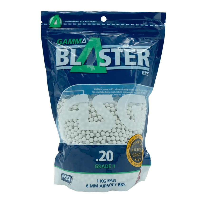 Bolas BB ASG Gamma Blaster 0.20g para mejorar tu puntería en partidas de airsoft