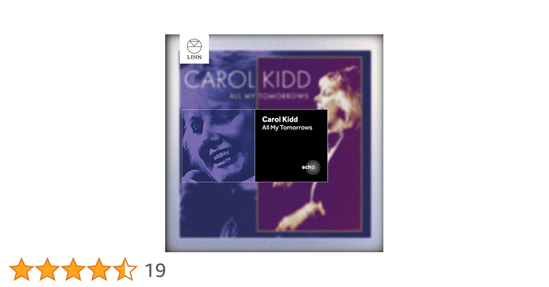 Amazon.co.jp: Kidd, Carol : All My Tomorrows: ミュージック