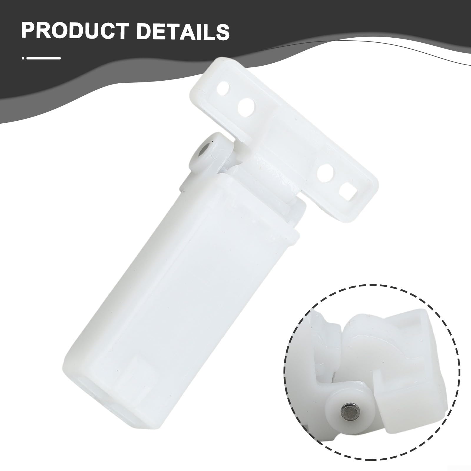 Staffa di supporto ADF per alimentatore documenti Pantum CM1100DN CM1100ADN CM1100ADW compatibile con stampanti CM1150ADW CM1155ADN CM1105DW, parte in PVC nero (B)