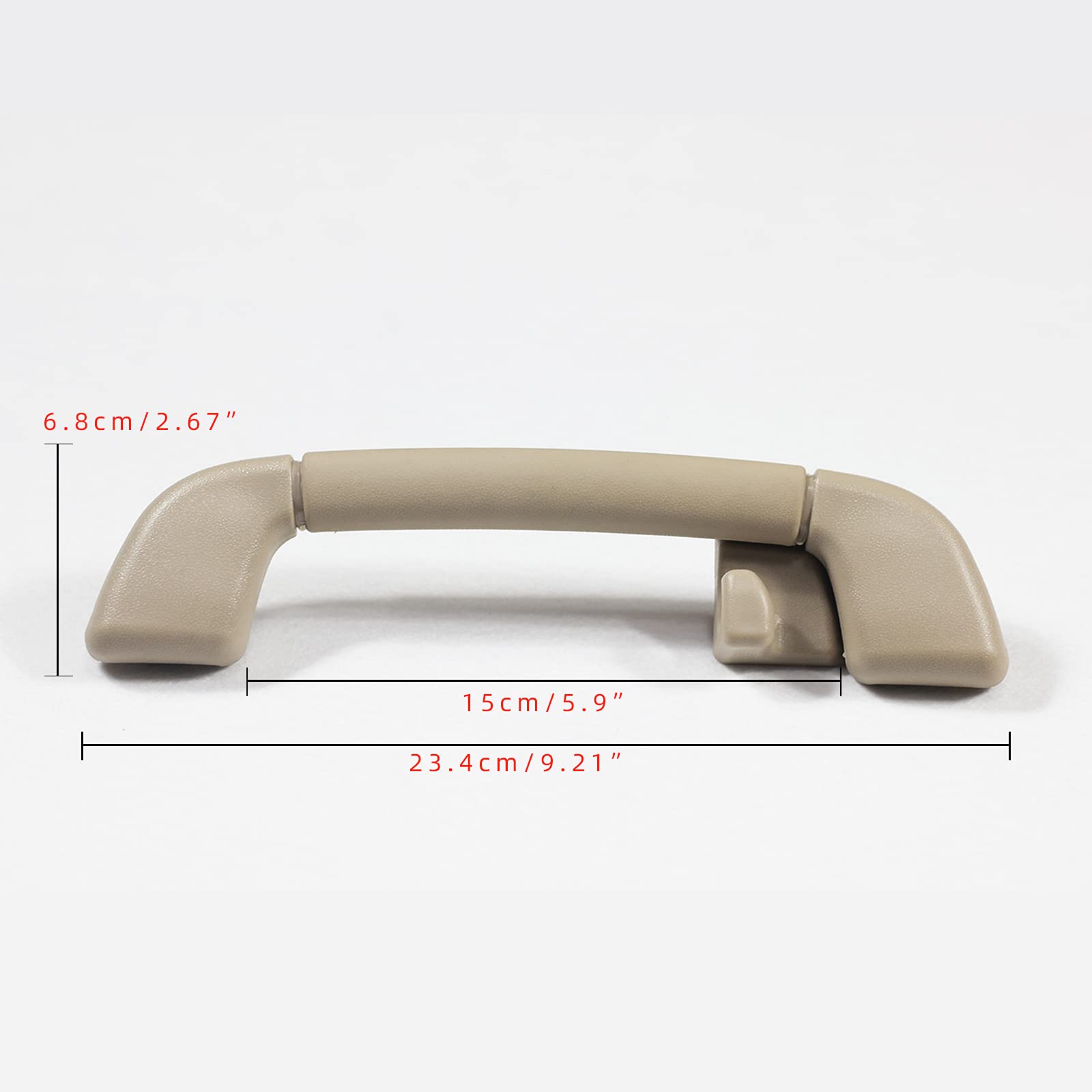 Amazon.com: Krobelus Auto Roof Pull Handle Grab Rail Grey with