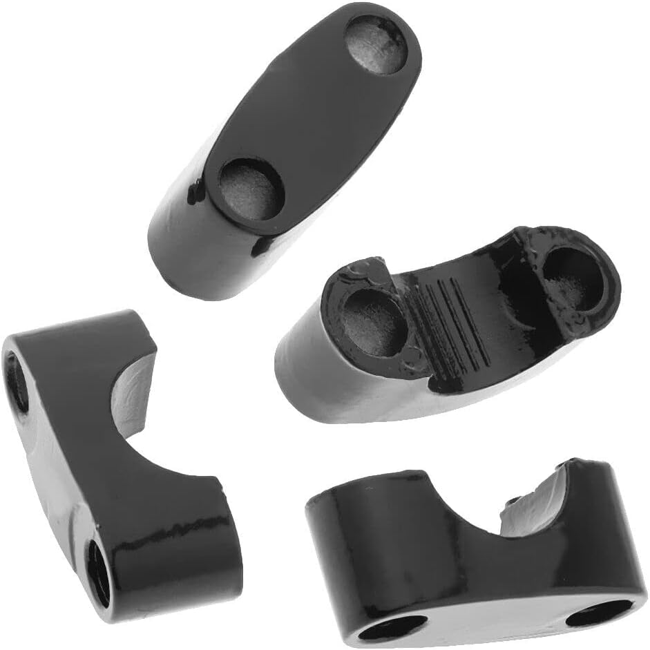 4 pcs HANDLEBAR MOUNT CLAMPS RISERS 7/8 for 50cc 70cc 90cc 100cc 110cc 125cc 150cc 200cc 250cc ATV QUAD DIRT BIKE/TAOTAO COOLSTER BMX BAJA SUNL PEACE