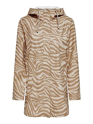 Gemusterter Regenjacke