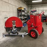 Hydraulic Concrete Wall Cutting Machine with Track Saw Kit, Fully Automatic Electric Wall Saw for Reinforced Concrete, Industrial-Grade Cutting Equipment with Accessories