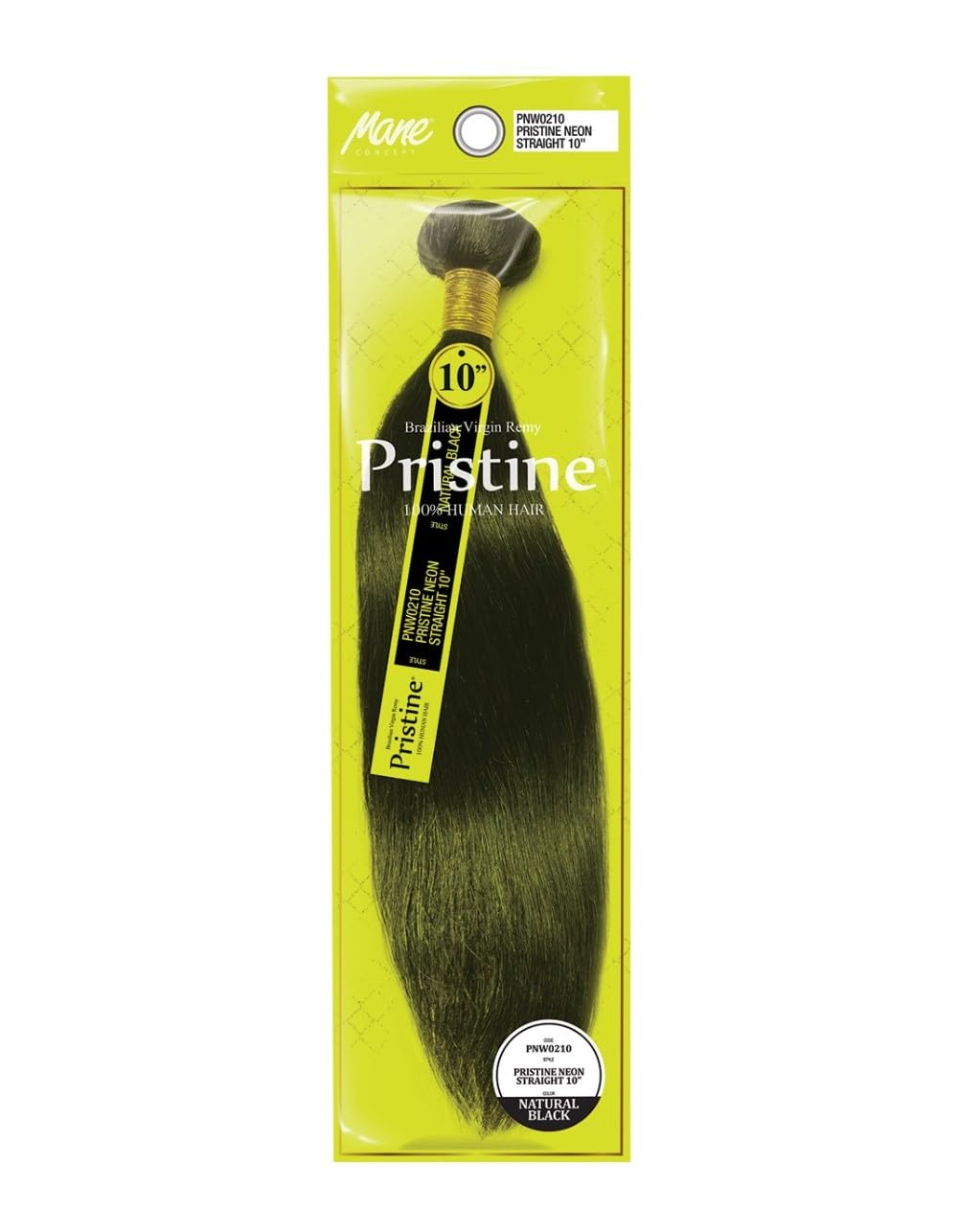 Amazon.com : PRISTINE NEON STRAIGHT BRAZILIAN VIRGIN REMY 100