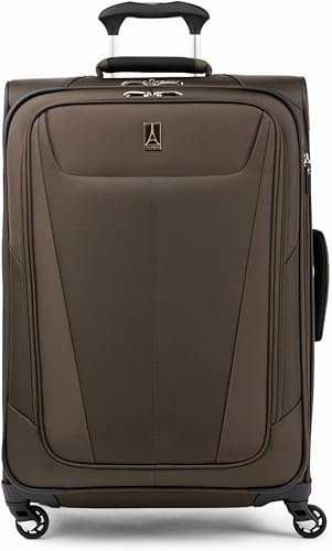 Travelpro Maxlite 5 Softside - Equipaje expandible con 4 ruedas giratorias, maleta ligera, para hombres y mujeres, Moca