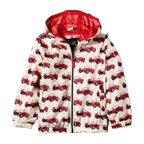 IXtreme Boys' Car Printed Windbreaker, Red, 4 Years Cover