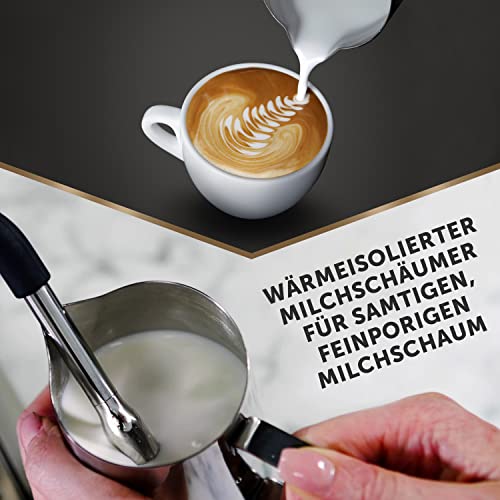 Breville Barista Max Siebträgermaschine | Espressomaschine/Kaffeemaschine mit integriertem Mahlwerk...