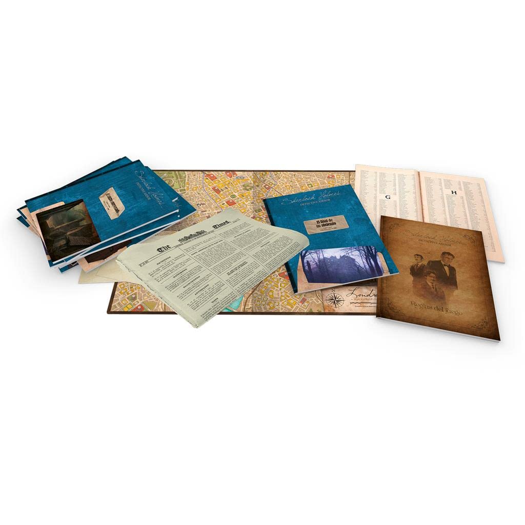 Space Cowboys Asmodee Sherlock Holmes Detective Asesor. Carlton House y Queen´s Park.