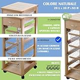 Zoom IMG-1 ma maison carrello salvaspazio da Zoom IMG-1 ma maison carrello salvaspazio da