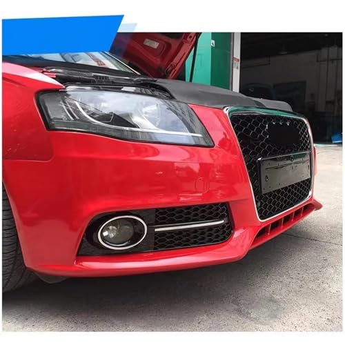 Grille phare antibrouillard avant argent compatible Audi A4 B8