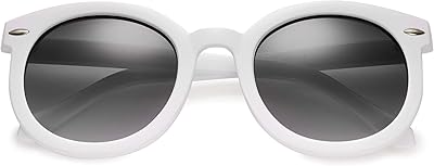 Round Oversized Retro Fashion Sunglasses for Women UV400 Trendy Big Circle Lens Designer Shades Glasses