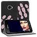Produktbild mtb more energy® Schutz-Tasche Thermo für Samsung Galaxy Xcover 4, 4S (SM-G390F, G398F / 5.0'')- Farbwechsel bei Wärme - Schwarz/Rosa - Kunstleder - Bookstyle Klapp-Cover Hülle