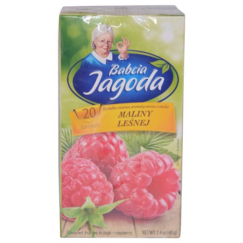 Amazon.com : Babcia Jagoda Raspberry Tea 40g (Pack of 3) : Grocery ...