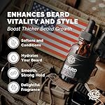 Out of Regz Beard Elixir - Premium Blend of 7 Oils for Thicker, Fuller Beard - Jojoba, Aloe, Coconut & Almond - Deep Moisturization for Beard Growth - Image 4