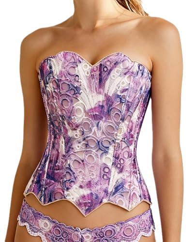 Bustier en patchwork bslingerie pour vos soirées habillées et rendez-vous