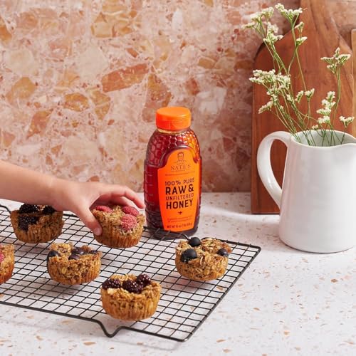 Nate's 100% Pure, Raw & Unfiltered Honey - Award-Winning Taste, 16 oz. Squeeze Bottle - Image 7