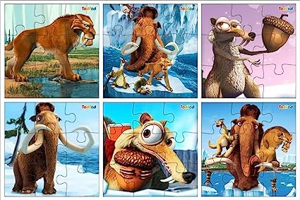 TodFod Wooden Jigsaw Puzzles Toy for Kids & Children, Ice Edge 54 Pieces 6 in 1 Jigsaw Puzzles, Anime Cartoon Character (Ice Edge) (B0CBK2W239) Amazon Price History, Amazon Price Tracker