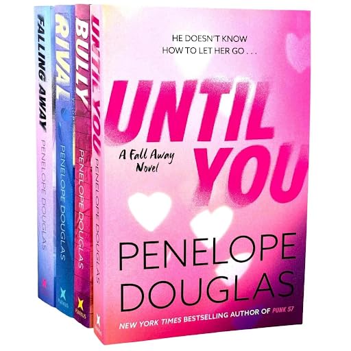 The Fall Away Series 4 Books Collection Set By Penelope Douglas (Bully, Until You, Rival & Falling Away)      Paperback – March 24, 2025