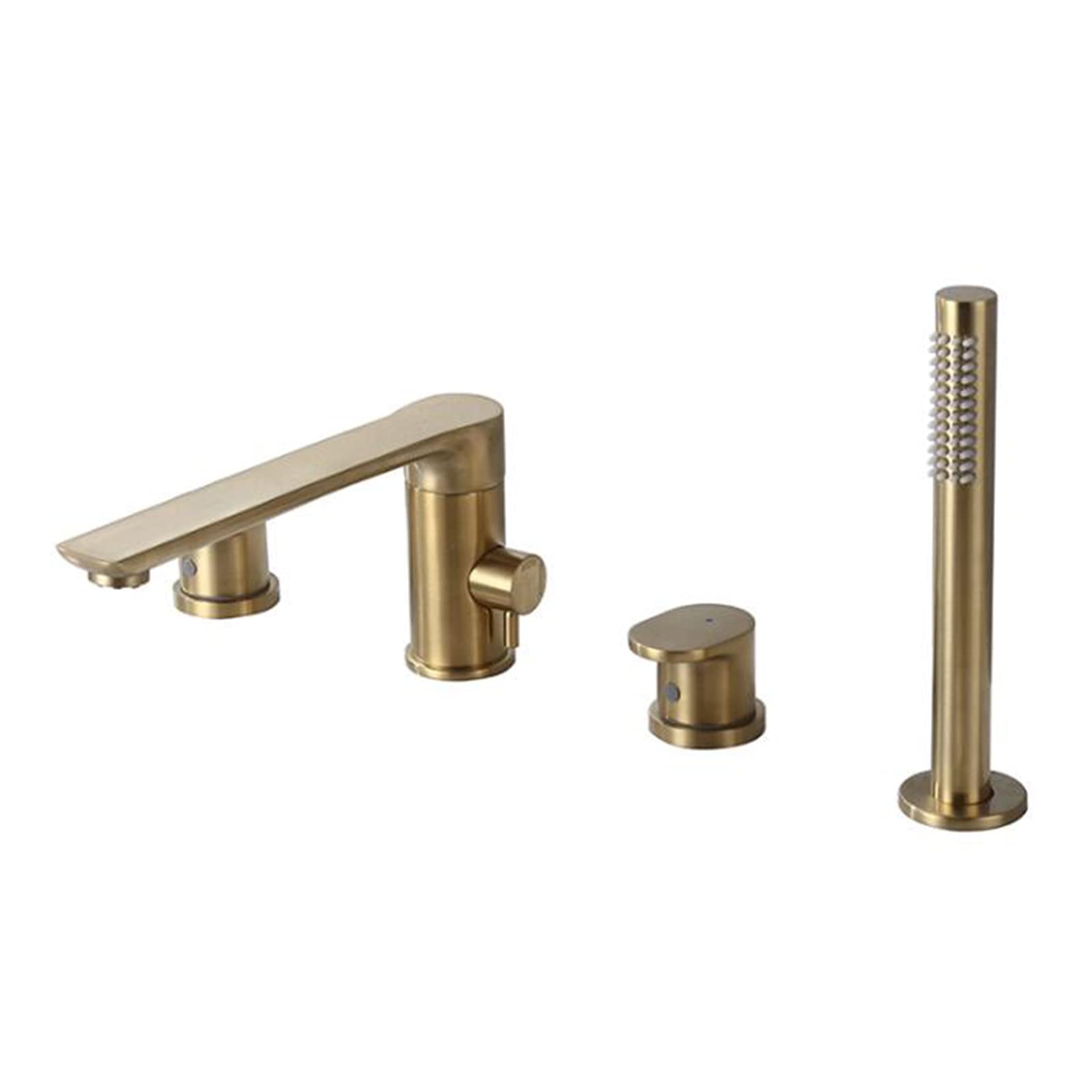 Mitigeurs de bain avec douche en laiton et robinet de baignoire 4 pièces