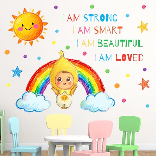 Vinilos Decorativos Infantiles de Vinilo Rainbow 35x12 in miniatura 1