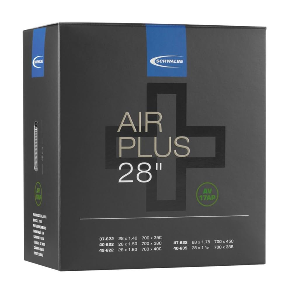 Schwalbe Air Plus Hose, Black, One Size