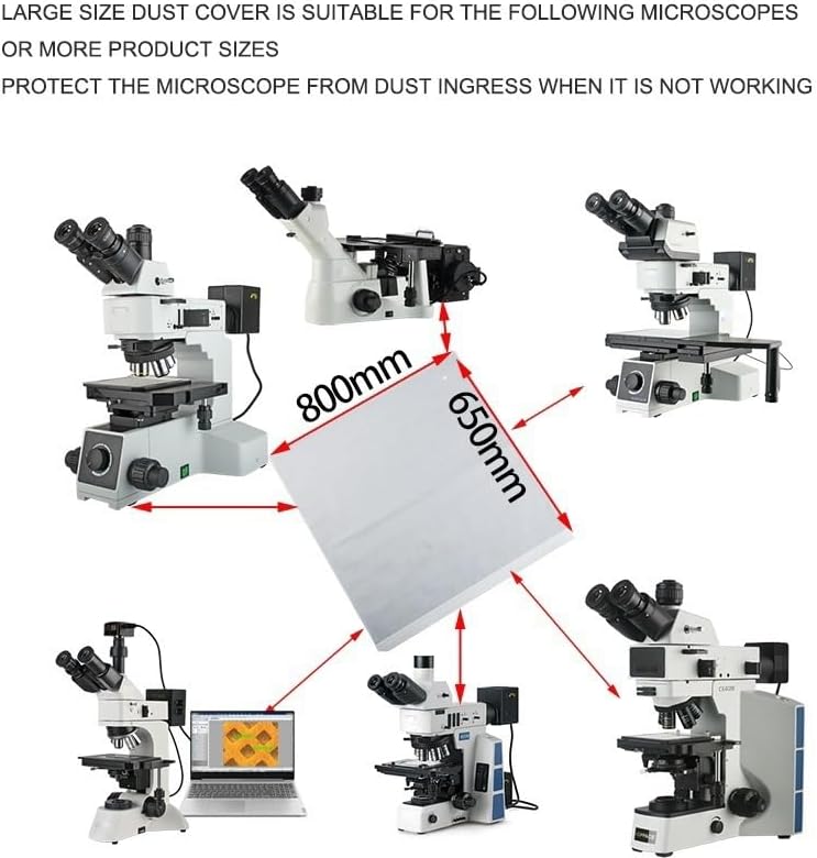 Microscope Accessories Kit Large Size 800 * 650mm Microscope Suitable for Stereo Video Microscope Microscope Slides
