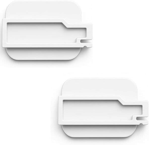 (Verifier Compatibilité) 2 Supports Badge Télépéage Autoroute Compatible avec Badge TRP-4010 TRP-4030 Ulys Fulli, Bip&Go avec Adhésif pour Pare-Brise. - 4