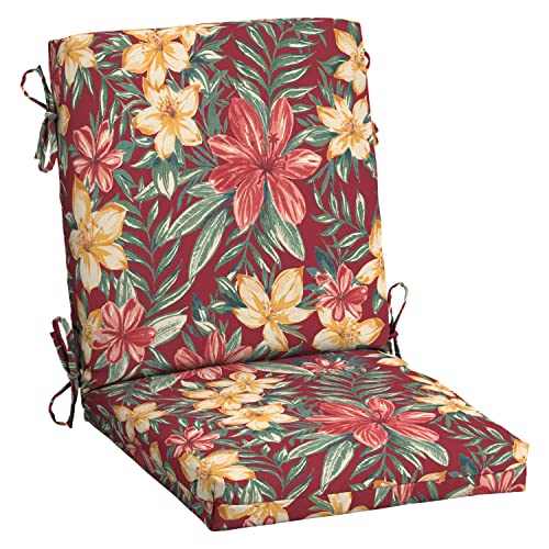 Arden Midback Chair Cushion Ruby
