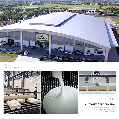 Talalay 100% Natural Premium Latex Pillow, Helps Relieve Pressure, Neck and Shoulder Pain, No Toxic Memory Foam… - Image 6