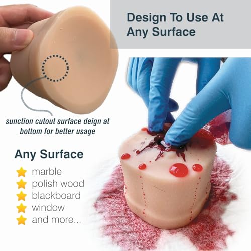Image of 【Wound Tourniquet Bleed Stop Training KIT】- 7 in 1 Wound Bleed Stop Kit - Stop The Bleed Practice Kit - Blood Control Kit for Medical Education -
