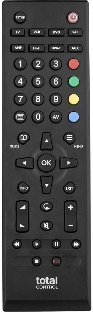 Total Control URC1785 Universal Remote Control
