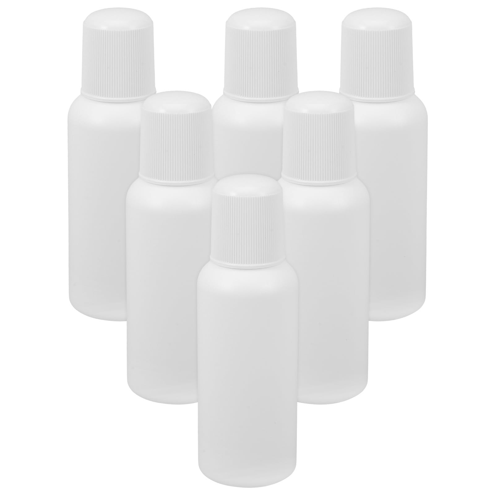ounona 6pcs 3.38oz empty sponge head applicator bottle press out type sponge head applicator liquid bottles refillable empty dauber bottles refillable squeeze for essential oil perfumes