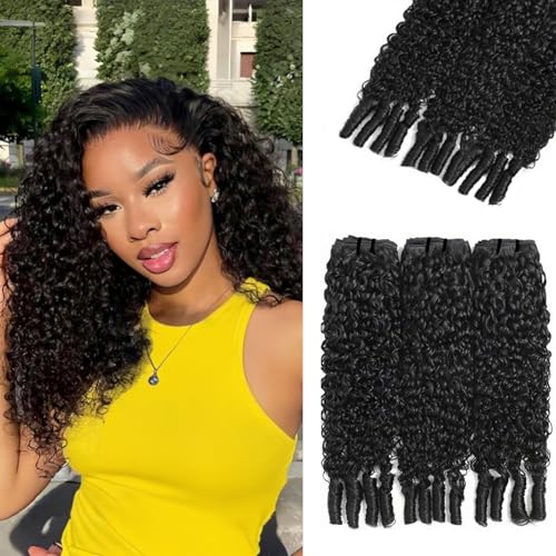Burmese Curly Bundles Human Hair 20 22 24 Inch 3...