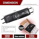 AUCHIVES-UTV-Overhead-Roof-Bag-1680D-Durable-Large-Capiticy-Waterproof-Storage-Bag-Equipped-with-Removable-Lighting-Compatible-with-2014-23-Polaris-RZR-XP-1000S-1000-Turbo-900-S-Can-Am-Commander-MAX