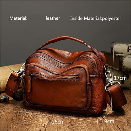 Sac en cuir rétro pour homme en vachette véritable de qualité supérieure - 3