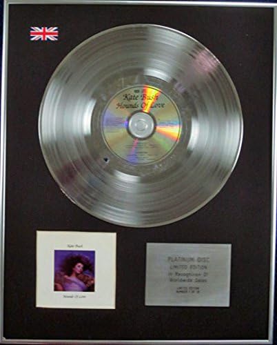 KATE BUSH - edición limitada - CD de disco de platino perros de amor