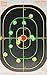 75 pack - 7x11 Oval Reactive Splatter Targets - GlowShot - Multi Color - See Your Hits Instantly - Gun, Rifle & Airsoft Targets (75 Pack)