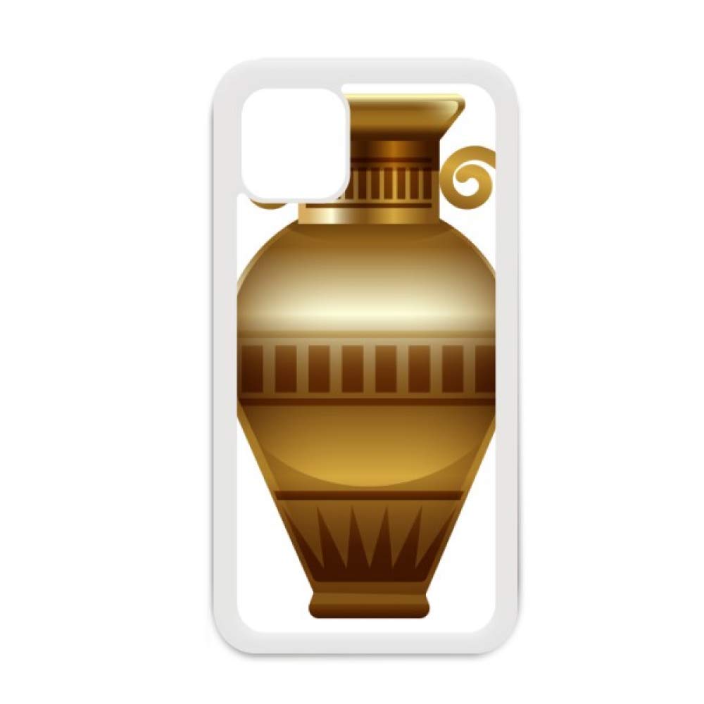 Coque iPhone 12 Pro Max Égypte antique blanche accessoire mode pour bureau et sorties - 4