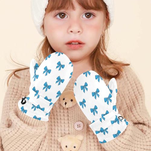 Image of Plaaee Early 1990s Pattern Kids Glove Warm Mitten Winter Favor for Toddler Boys and Girls Children Cold Weather Gloves