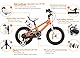 RoyalBaby Freestyle Kinderfahrräder, Orange, 12 Inch