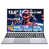 PC Portatile 15,6 Pollici,13th Gen N150 Processor,16GB RAM DDR4 1TB SSD, Win 11 Pro Notebook Tastiera Retroilluminata/Sblocco con Impronta Digitale, Webcam, USB 3.0, HDMI/Wi-Fi 5 Computer Portatile
