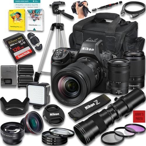 Nikon Z8 Mirrorless Camera Bundle (37pcs Renewed)